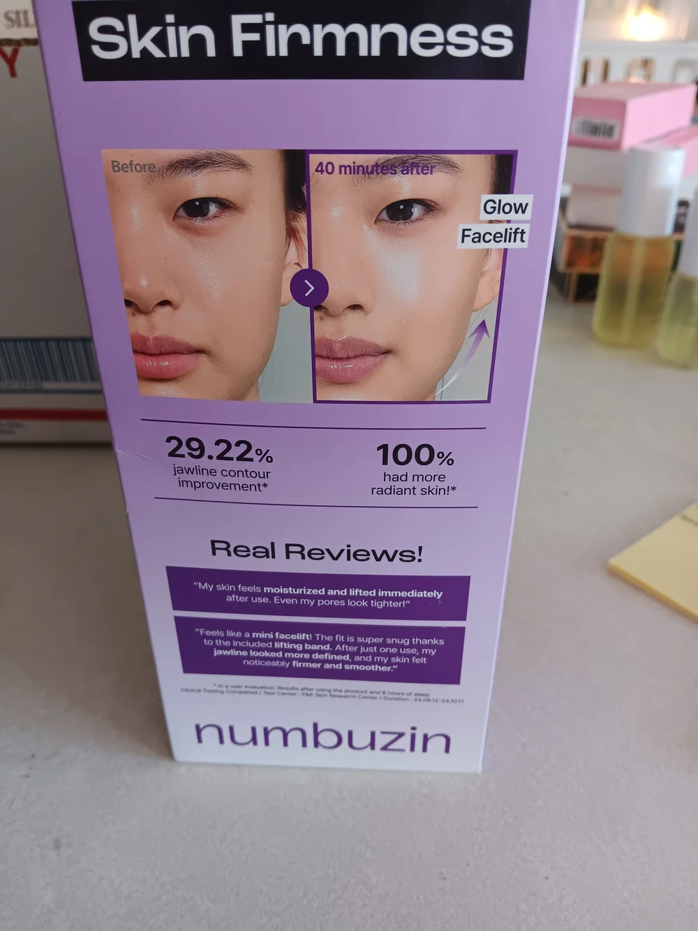 9+ NAD+ BIO Lifting-sil Full Face Mask 16 Masks.